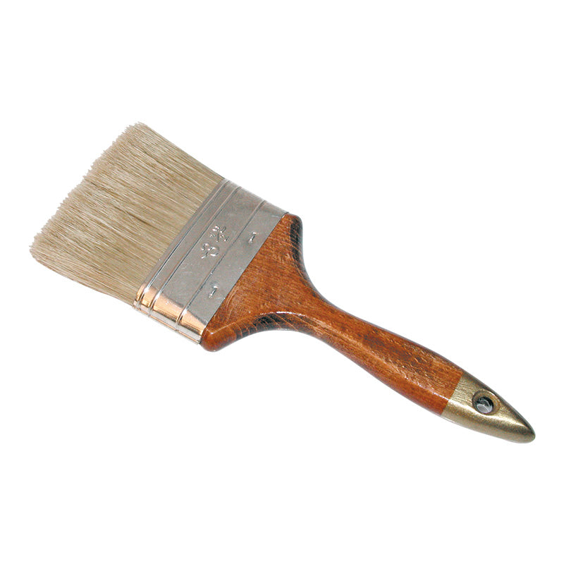 Pensulă păr natural, mâner lăcuit POLONIA, grosime 15 mm
