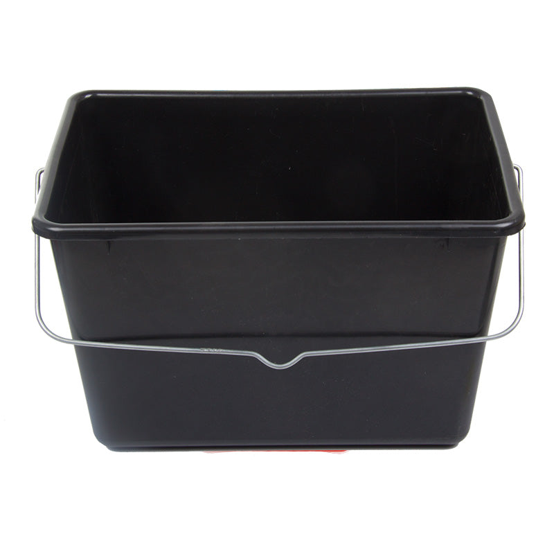 Găleată zugrav dreptunghiulară 12L, plastic, mâner metalic Polonia 43211