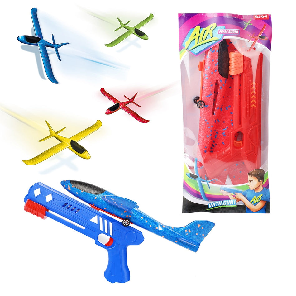 Pistol Lansator Cu Avion Din Polistiren
