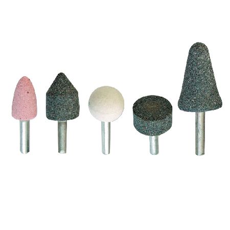 Set freze șlefuire pentru piatră 5 piese tijă 6 mm MEGA 44905