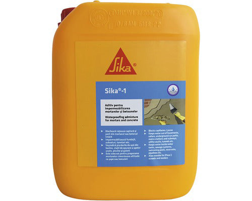 Aditiv De Impermeabilizare Mortare Sika1, 5 kg