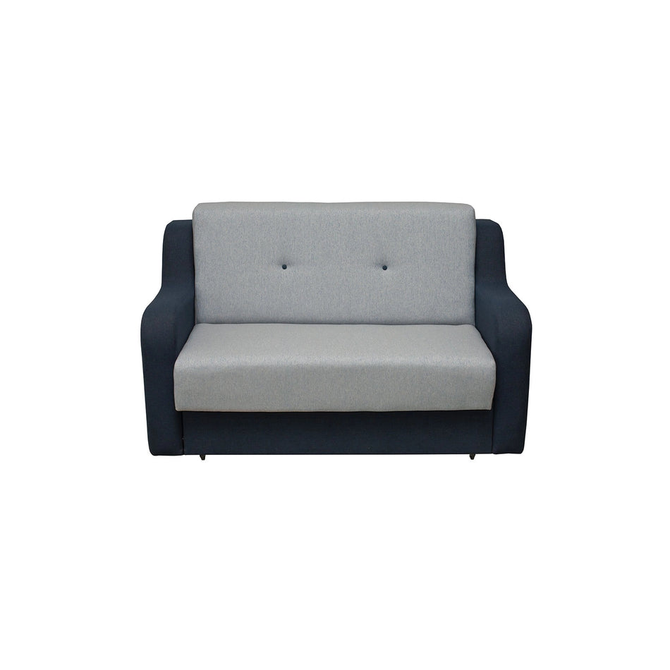 Canapea Gina Ext, 2 Lccuri, Lada Depozitare, Gri + Lars73,160x100x95