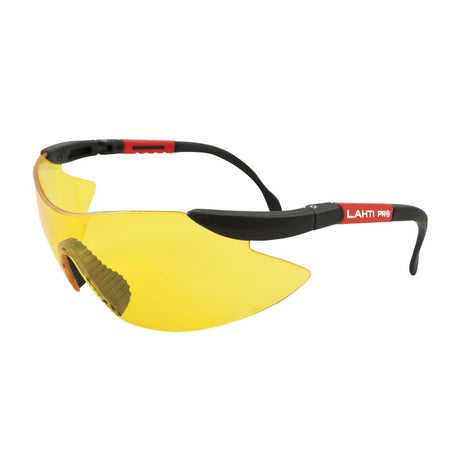 Ochelari protecție galbeni cu reglaj multiplu, UV, lentile policarbonat LAHTI PRO 46039