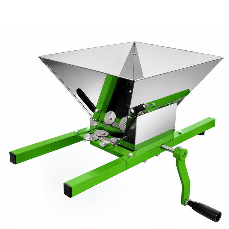 Zdrobitor manual de fructe 7L inox, valțuri poliamidă/aluminiu, ușor de curățat RPX-STR 46459R