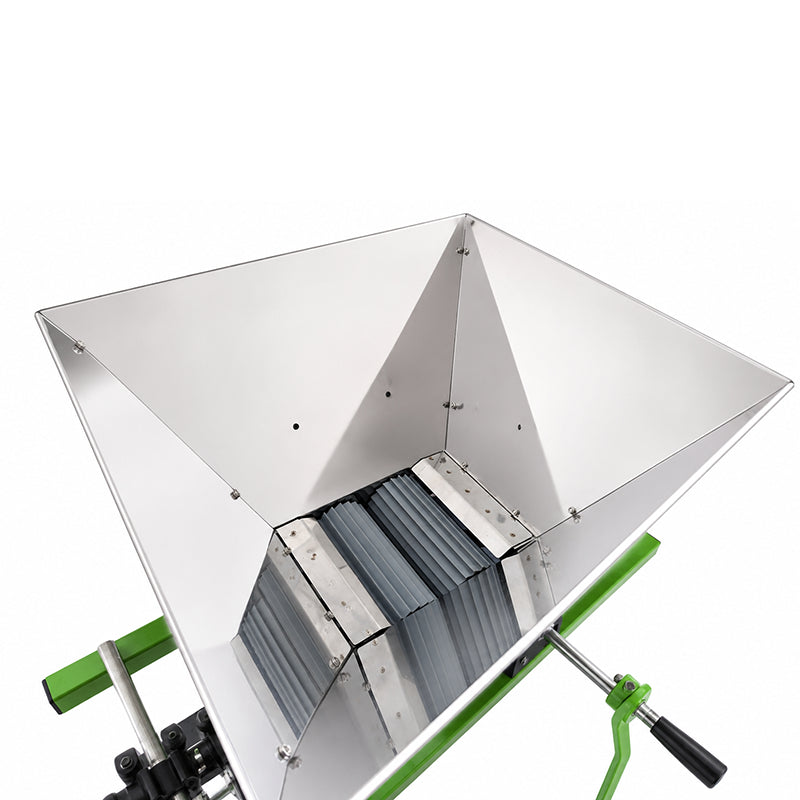 Zdrobitor manual de fructe 7L inox, valțuri poliamidă/aluminiu, ușor de curățat RPX-STR 46459R