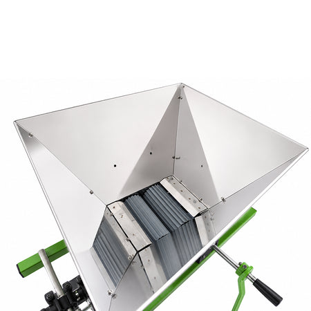 Zdrobitor manual de fructe 7L inox, valțuri poliamidă/aluminiu, ușor de curățat RPX-STR 46459R