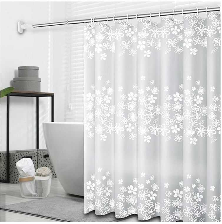 Perdea duș florală PEVA 180×200 cm, material ecologic fără miros RPX-DUS 46526R