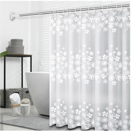 Perdea duș florală PEVA 180×200 cm, material ecologic fără miros RPX-DUS 46526R
