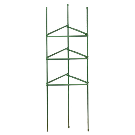 Spalier plante pe 3 nivele pentru grădină, ranforsat, structură tubulară