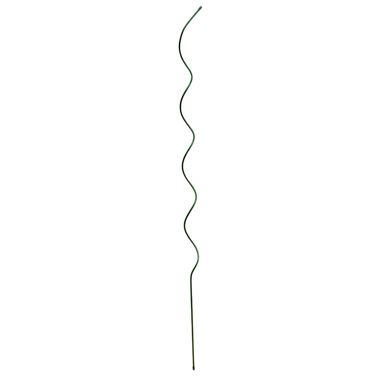 Suport plante tip arac spiralat metal plastifiat pentru grădină
