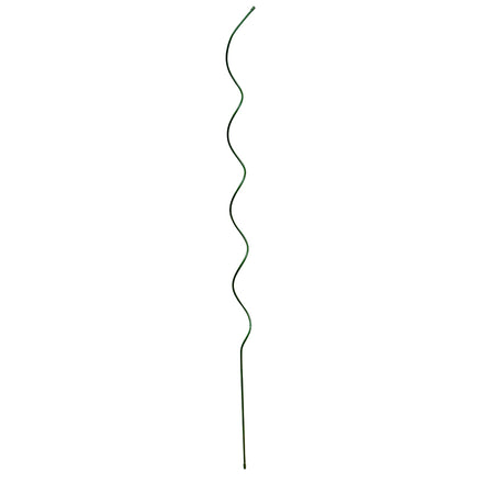 Suport plante tip arac spiralat metal plastifiat pentru grădină