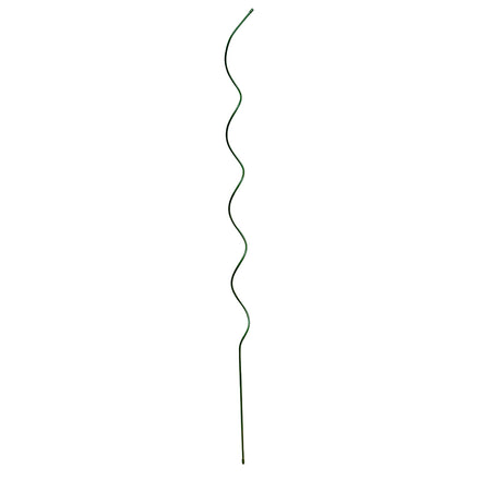 Suport plante tip arac spiralat metal plastifiat pentru grădină