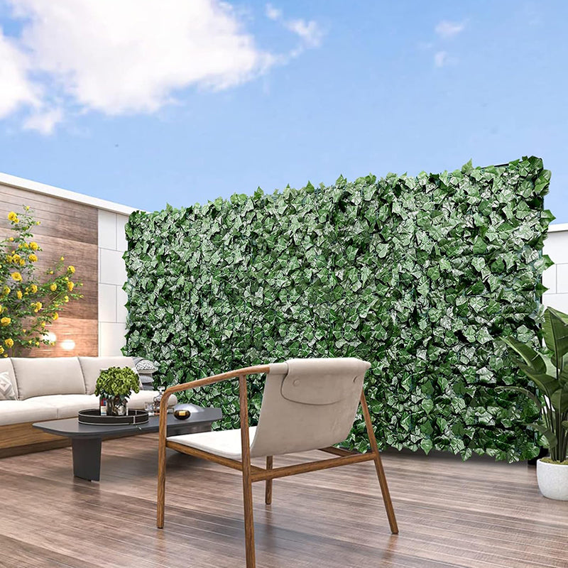 Panou gard cu frunze artificiale – decorațiune exterior, diverse dimensiuni