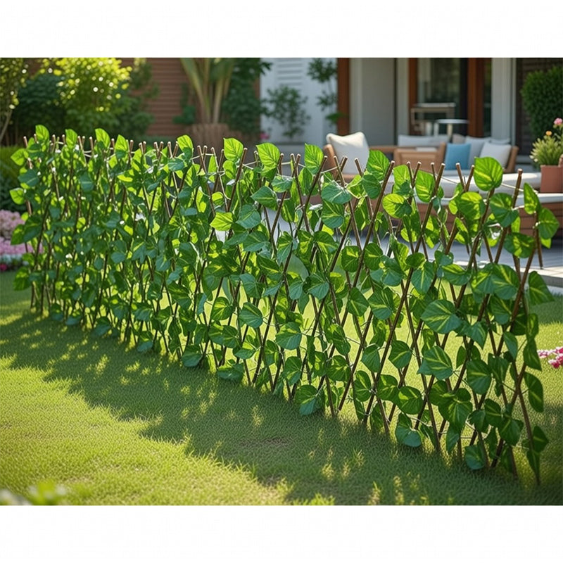 Panou extensibil artificial de crengi cu frunze 1.2 m RPX-GRA 46696R