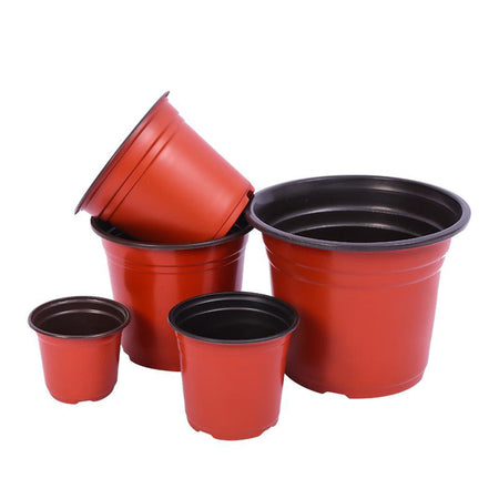 Ghiveci plastic pentru plante, diferite diametre și înălțimi