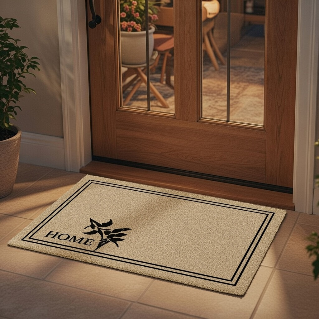 Covoraș intrare tip lufă 40 × 60 cm pentru exterior, PVC, RPX-COV 46735R