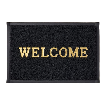 Covoraș intrare tip Lufă RPX-COV din PVC 38×58 cm exterior mesaj welcome