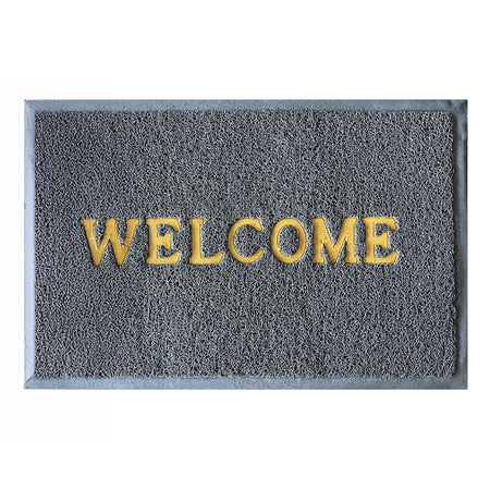 Covoraș intrare tip Lufă RPX-COV din PVC 38×58 cm exterior mesaj welcome