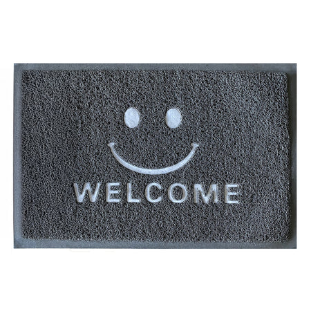 Covoraș de intrare tip lufă RPX-COV din PVC, 38 × 58 cm, antiderapant, exterior