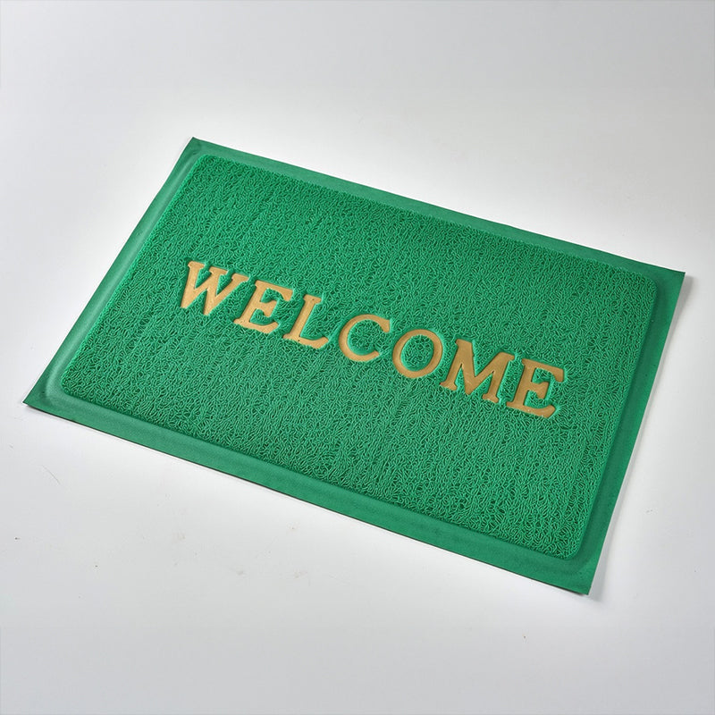 Covoraș intrare tip Lufă RPX-COV din PVC 38×58 cm exterior mesaj welcome