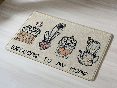 Covoraș țesut 40×60 cm WELCOME pentru interior și exterior RPX-COV 46751R