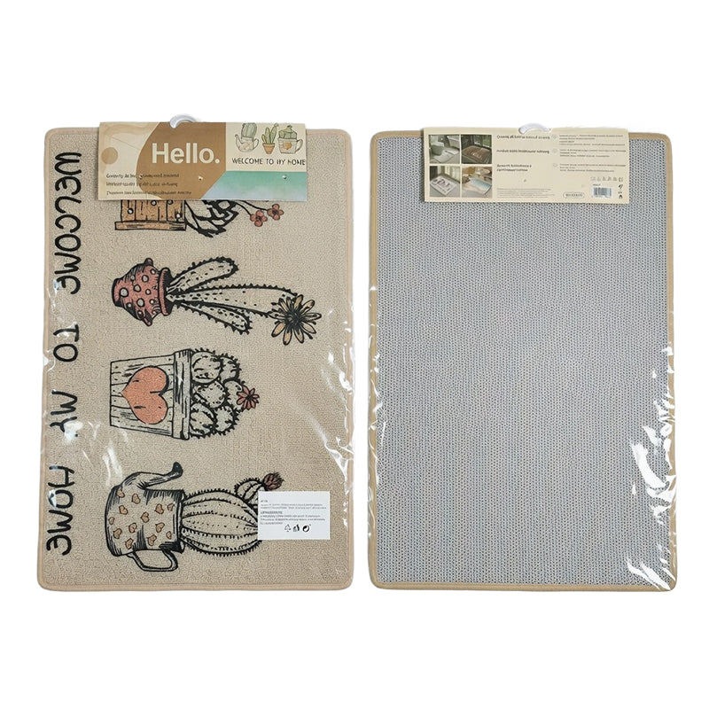 Covoraș țesut 40×60 cm WELCOME pentru interior și exterior RPX-COV 46751R
