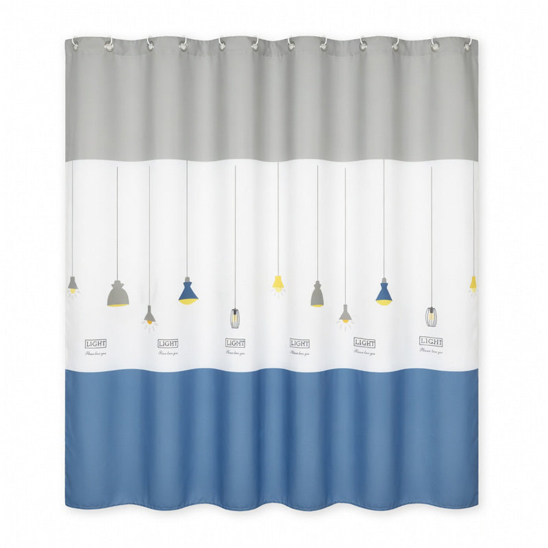 Perdea duș 70 g PEVA 180×200 cm model candelabru RPX-DUS 46765R