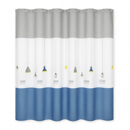 Perdea duș 70 g PEVA 180×200 cm model candelabru RPX-DUS 46765R