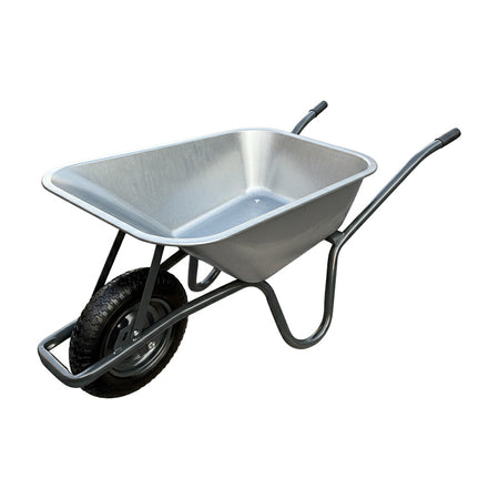 Roabă RPX-ROA cuvă galvanizată cu cadru din oțel și anvelopă pneumatică, capacitate mare de încărcare