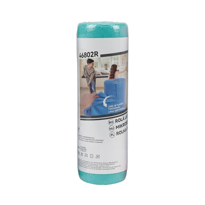 Lavete din microfibră RPX-LAV, reutilizabile, 25×25 cm, 150 g/m², set 20 bucăți