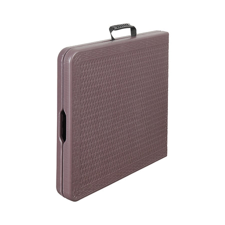 Masă pliabilă tip ratan cu înălțime reglabilă 120×60 cm RPX-PLI 46818R