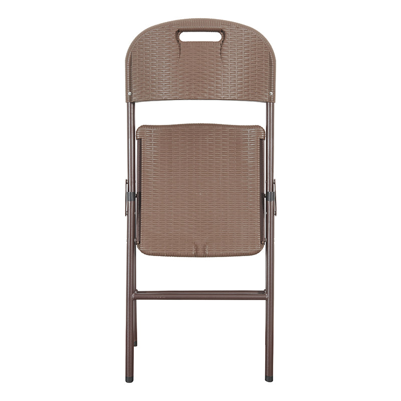 Scaun pliabil cu spătar tip ratan 54×46 cm capacitate 120 kg RPX-PLI 46820R