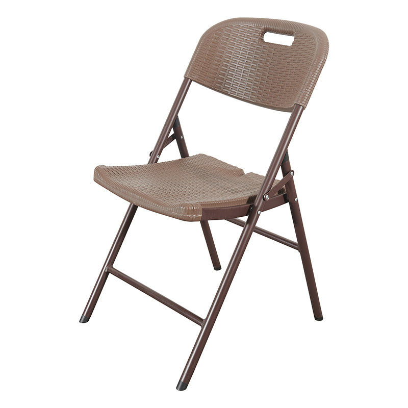 Scaun pliabil cu spătar tip ratan 54×46 cm capacitate 120 kg RPX-PLI 46820R