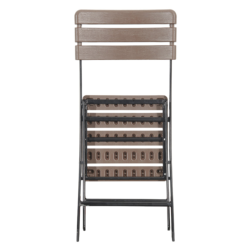 Scaun pliabil cu spătar tip lemn, 54×46 cm, 83 cm, 120 kg, RPX-PLI 46821R