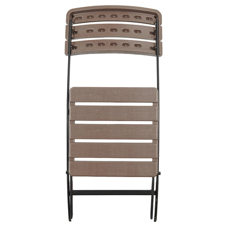 Scaun pliabil cu spătar tip lemn, 54×46 cm, 83 cm, 120 kg, RPX-PLI 46821R