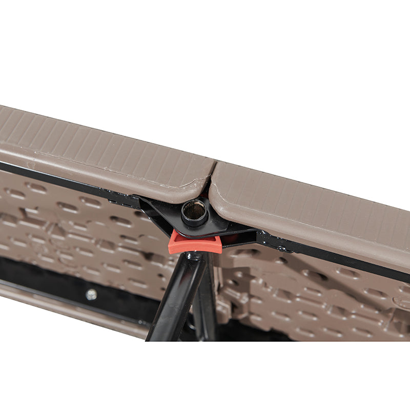 Bancă pliabilă tip ratan 183×28×43 cm, capacitate 360 kg, pentru interior și exterior RPX-PLI 46822R