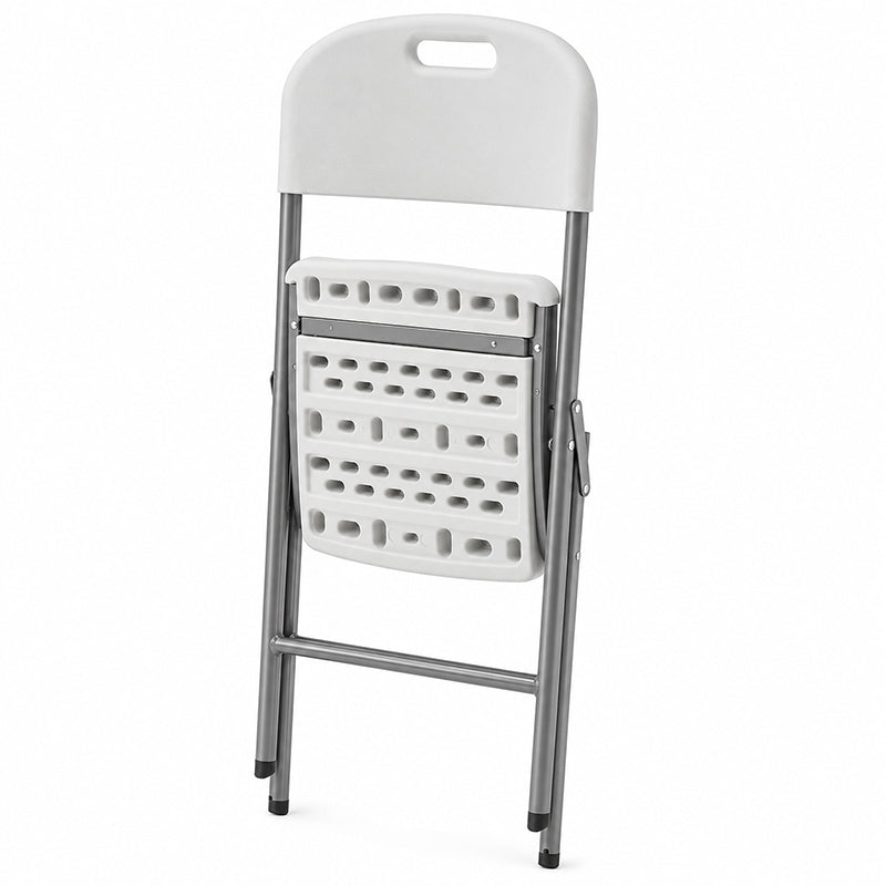 Scaun pliabil cu spătar 54 × 46 cm, 120 kg, interior exterior, RPX-PLI 46823R