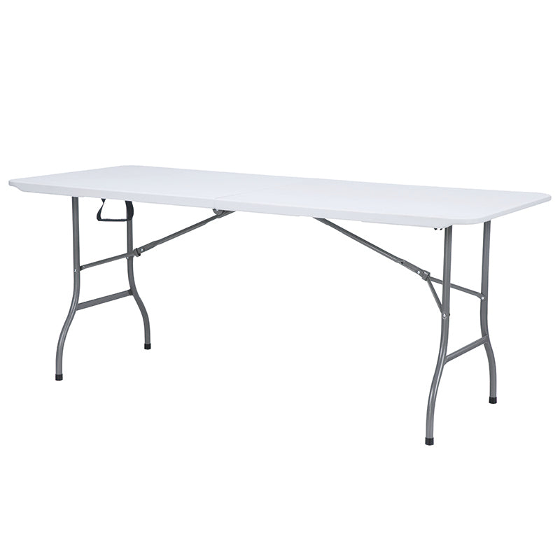 Masă pliabilă 180 × 75 cm, capacitate 120 kg, interior/exterior, RPX-PLI 46824R