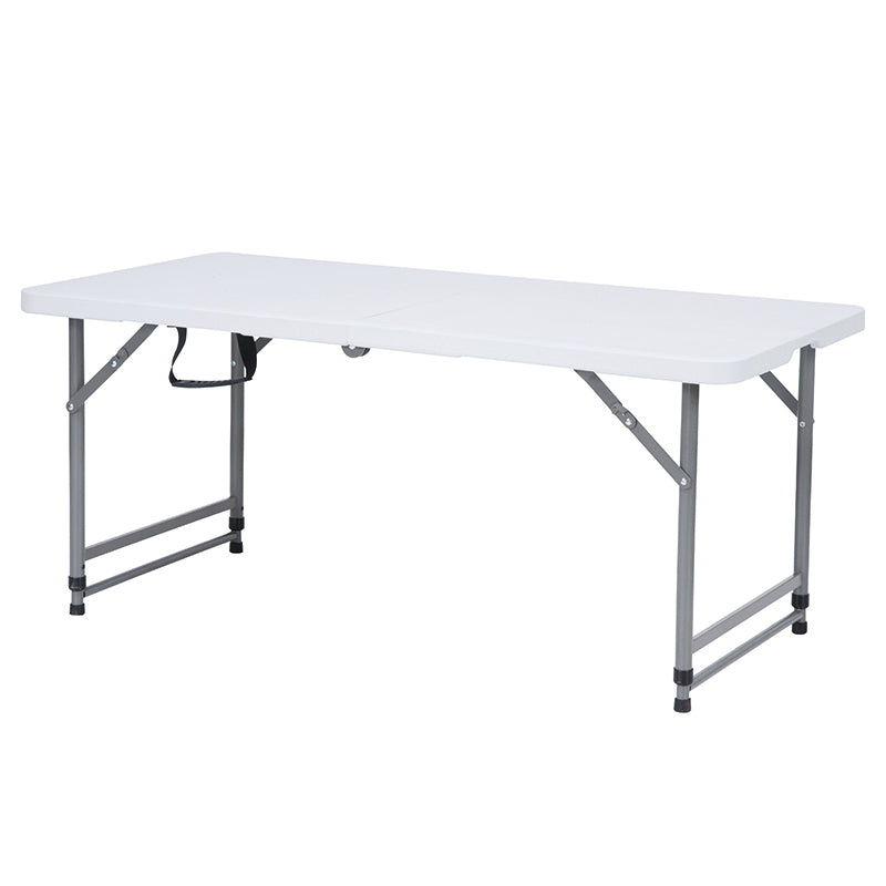 Masă pliabilă cu înălțime reglabilă 120×60 cm capacitate 120 kg RPX-PLI 46825R