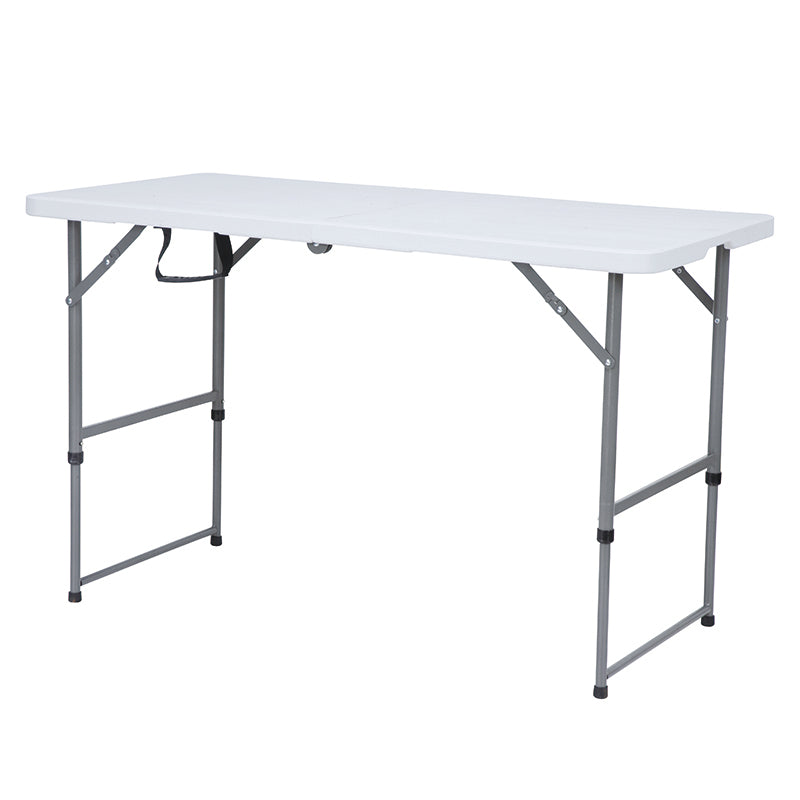 Masă pliabilă cu înălțime reglabilă 120×60 cm capacitate 120 kg RPX-PLI 46825R