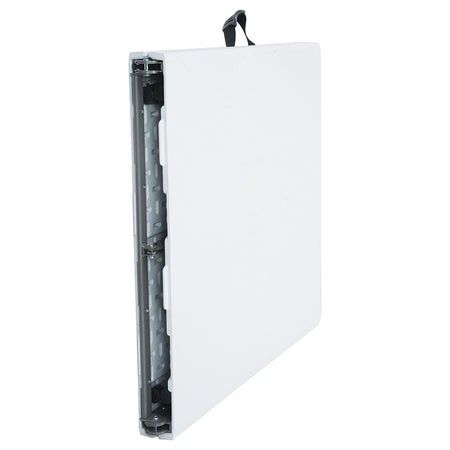 Masă pliabilă din rășină HDPE 152×70 cm, înălțime reglabilă, RPX-PLI 46826R