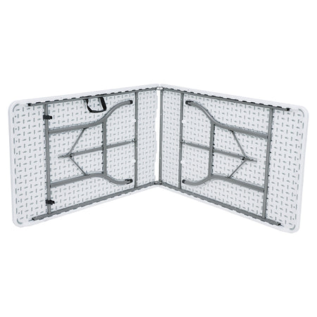 Masă pliabilă pentru interior și exterior 244 × 75 × 74 cm, 120 kg, RPX-PLI 46827R