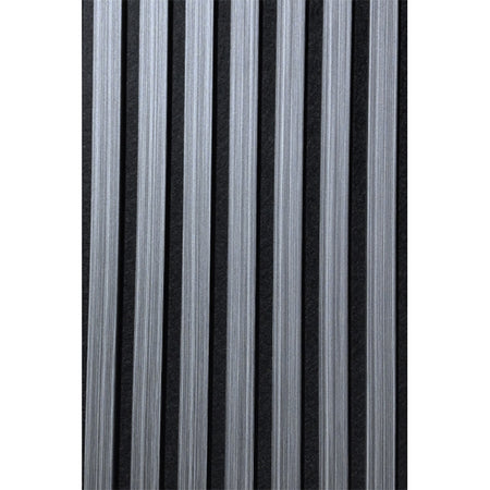 Panouri riflaj acustice gri 30×60 cm, set 4, MDF+PET, 9+12 mm, RPX-RIF 46863R