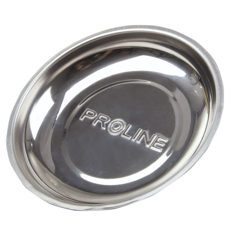 Farfurie magnetică rotundă 150 mm cu bază cauciucată pentru stocare piese PROLINE 46949