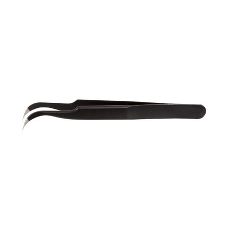 Pensetă cu cioc îndoit 115 mm antistatic din oțel inoxidabil PROLINE 46982