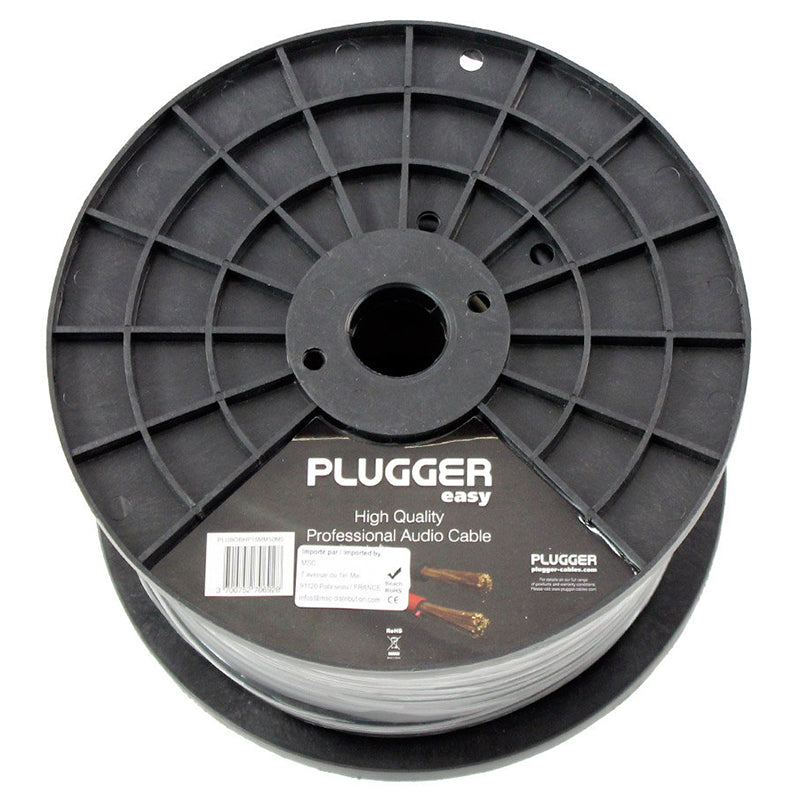 Cablu difuzor cupru 2 × 1,5 mm rolă 50 m 47856