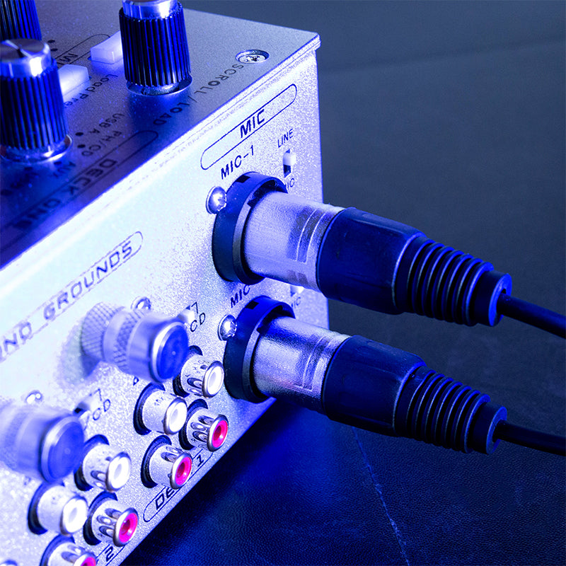 Cablu XLR mamă - XLR tată stereo pentru audio, Plugger