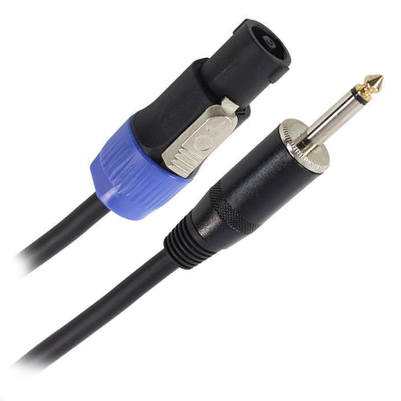 Cablu difuzor Speakon tata - jack 6,3 mm mono PLUGGER