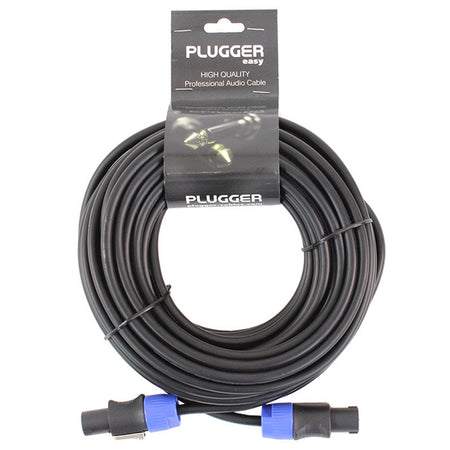 Cablu difuzor Speakon tata-tata cu secțiune 2×1,5 mm² Plugger