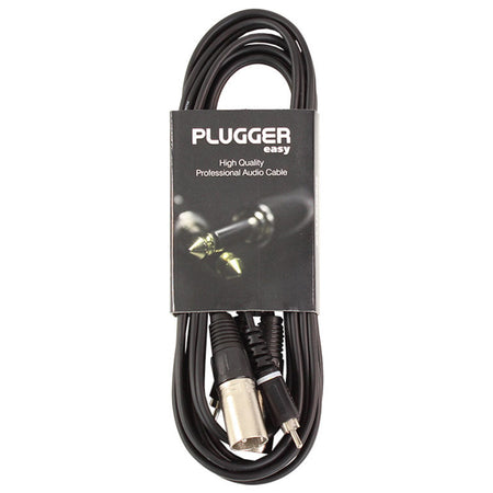 Cablu audio 2 RCA tata - 2X XLR tata PLUGGER